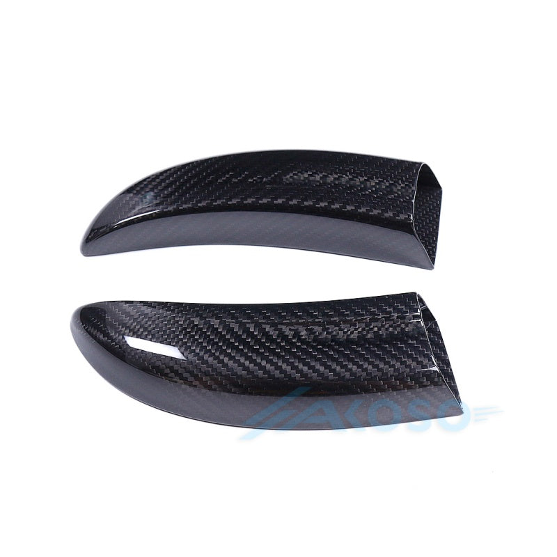 AKOSO Universal Carbon Fiber Motorcycle Brake Disk Cooler Air Duct for S1000RR R1 R6 MT09 MT10 H2 Panigale V2 V4