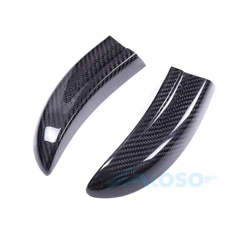 AKOSO Universal Carbon Fiber Motorcycle Brake Disk Cooler Air Duct for S1000RR R1 R6 MT09 MT10 H2 Panigale V2 V4