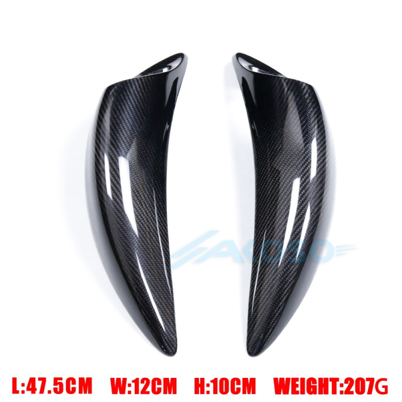 AKOSO 2008-2020 Suzuki GSX1300 R Hayabusa 100% Carbon Fiber Rear Side Seat Section Panel Fairings