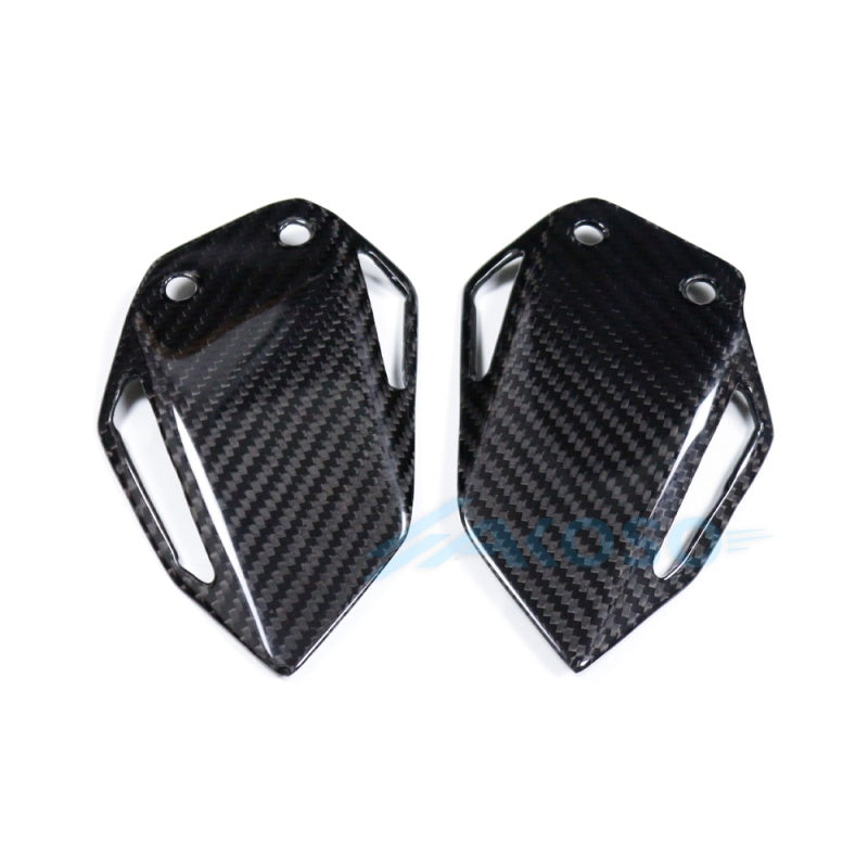 AKOSO 2024+ Yamaha MT09 / FZ09 Carbon Fiber Rearset Heel Guards Plates