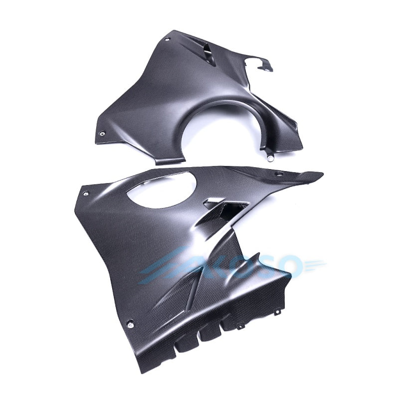 AKOSO DUCATI Panigale V4 V4S 2025 Carbon Fiber Undertray Panels Belly Pan