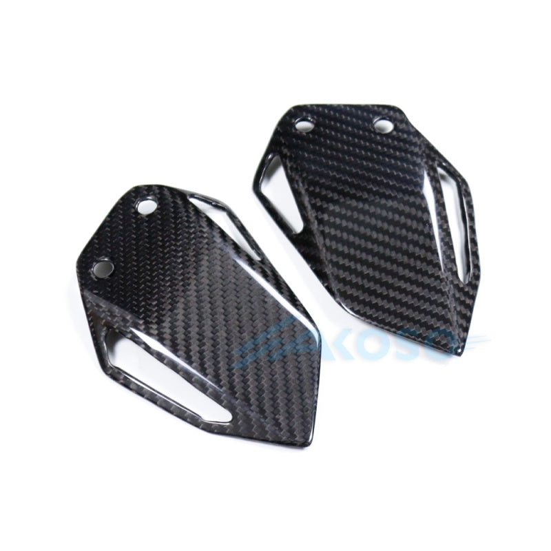 AKOSO 2024+ Yamaha MT09 / FZ09 Carbon Fiber Rearset Heel Guards Plates