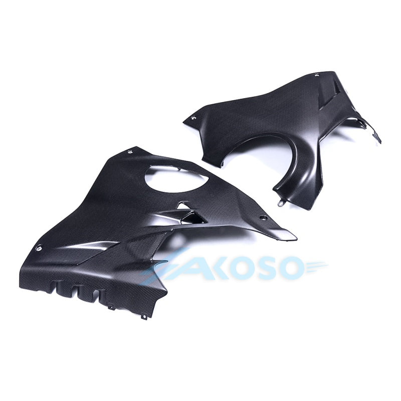 AKOSO DUCATI Panigale V4 V4S 2025 Carbon Fiber Undertray Panels Belly Pan