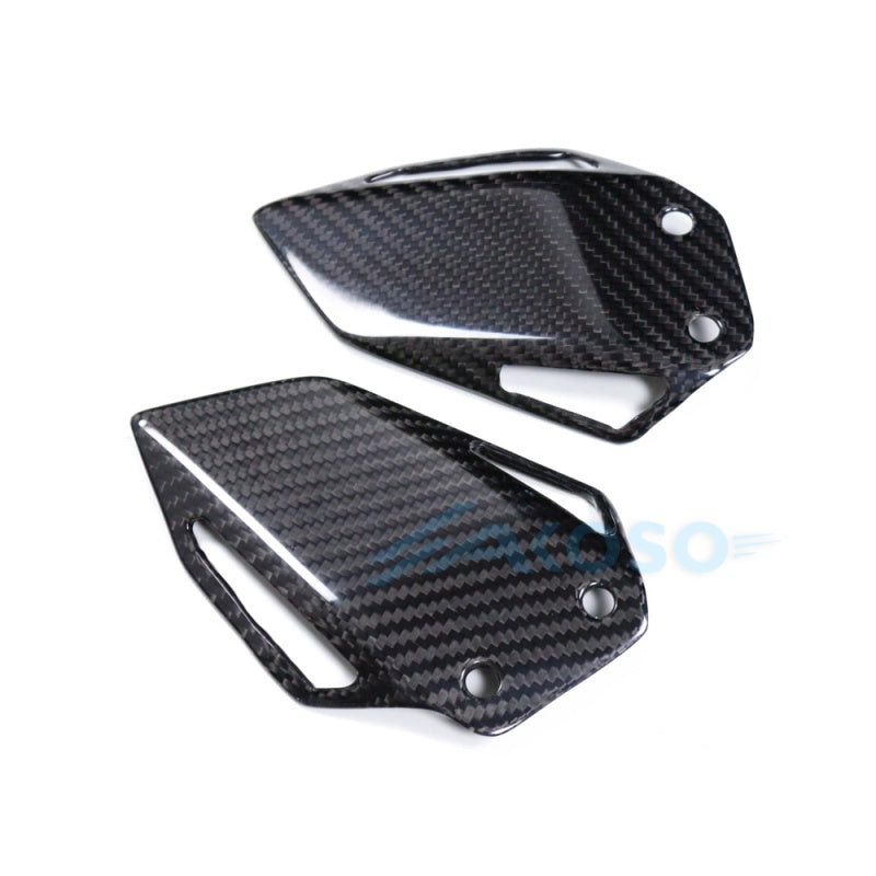 AKOSO 2024+ Yamaha MT09 / FZ09 Carbon Fiber Rearset Heel Guards Plates