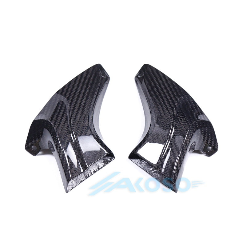 AKOSO Universal Carbon Fiber Motorcycle Brake Disk Cooler Air Duct for BMW S1000R S100RR M1000XR R1300GS R1250GS
