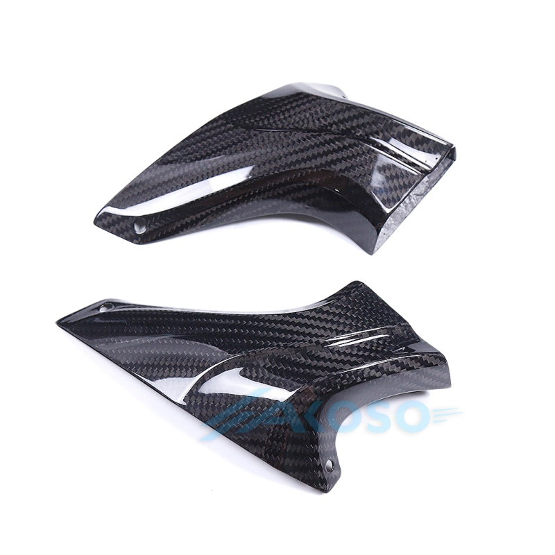 AKOSO Universal Carbon Fiber Motorcycle Brake Disk Cooler Air Duct for BMW S1000R S100RR M1000XR R1300GS R1250GS