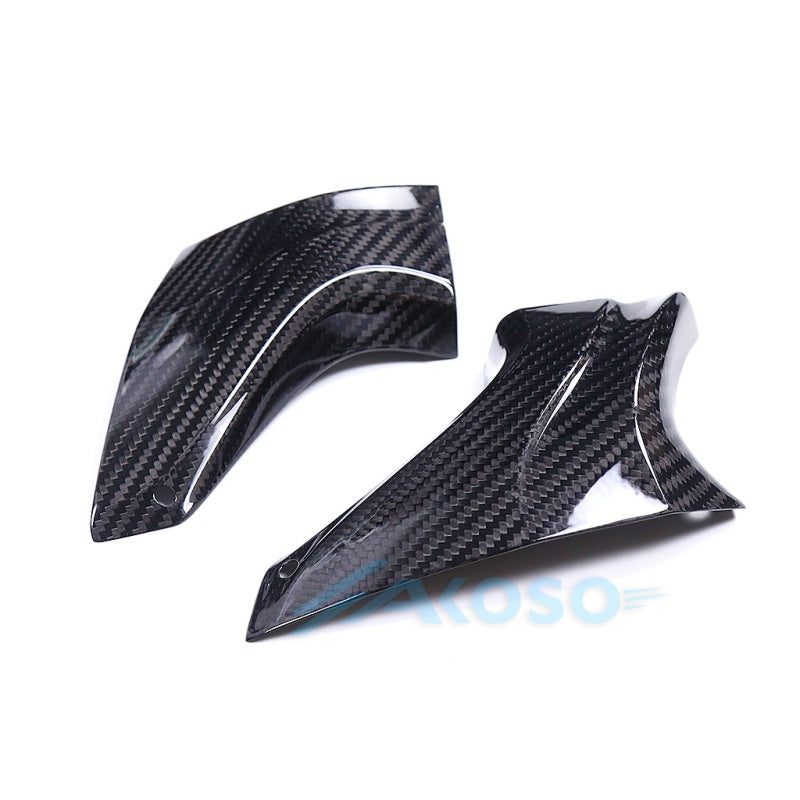 AKOSO Universal Carbon Fiber Motorcycle Brake Disk Cooler Air Duct for BMW S1000R S100RR M1000XR R1300GS R1250GS