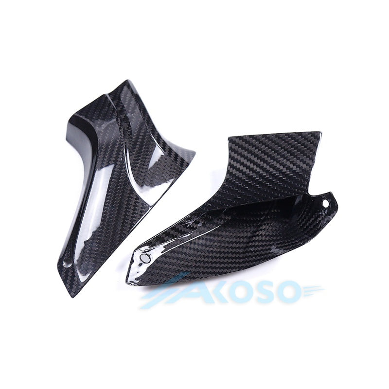AKOSO Universal Carbon Fiber Motorcycle Brake Disk Cooler Air Duct for BMW S1000R S100RR M1000XR R1300GS R1250GS