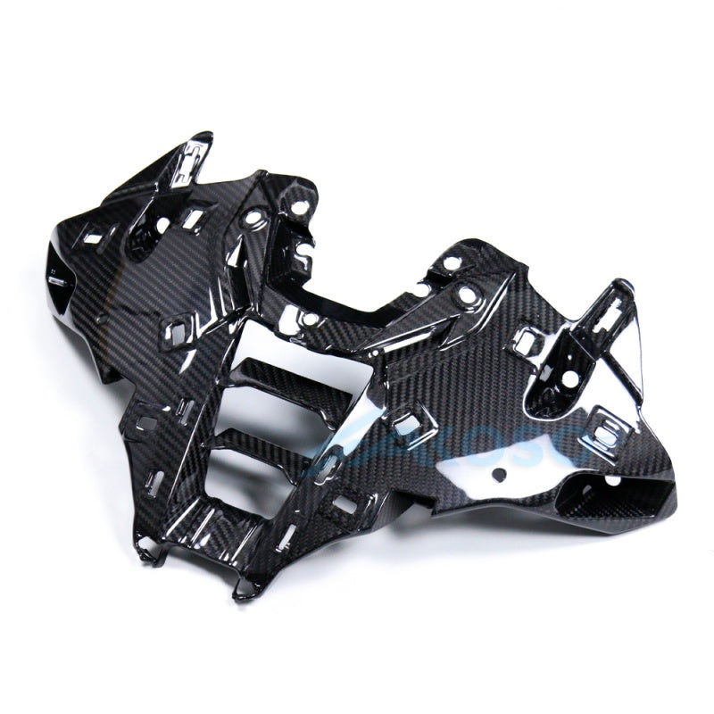 AKOSO 2025 BMW S1000RR Carbon Fiber Front Air Intake Fairing Head Nose AirInlet Center Cover