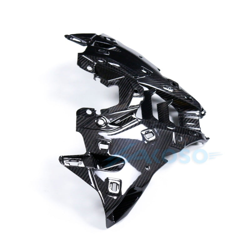 AKOSO 2025 BMW S1000RR Carbon Fiber Front Air Intake Fairing Head Nose AirInlet Center Cover