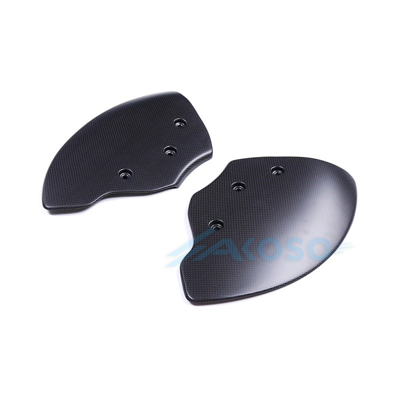 AKOSO 2018-2024 Ducati Panigale V4 V4S V4R Carbon Fiber Brake Coolers Aero Wheel Cover Kit Racing GP