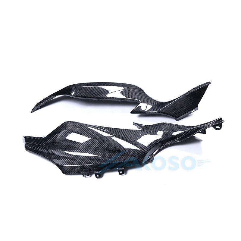 AKOSO 2014-2017 Yamaha FZ-07 MT-07 100% Carbon Fiber Tank Side Panels