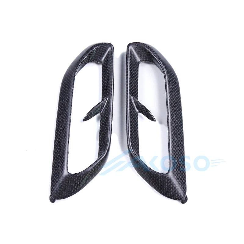 AKOSO 2023+ Ducati Diavel V4 100% Carbon Fiber Air Intake Exhaust Covers