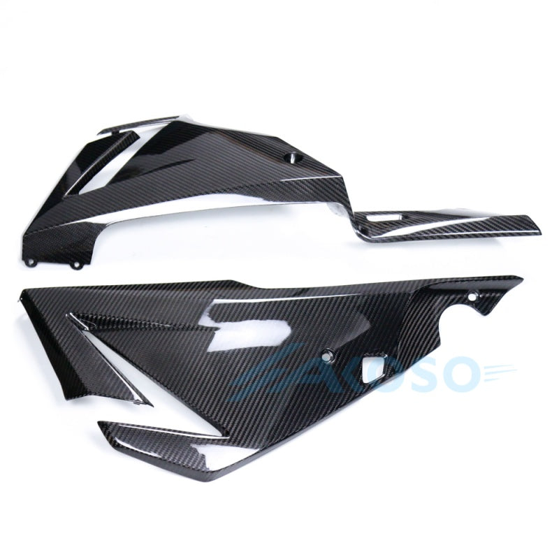 AKOSO Honda CBR500R 2019-2023 / CBR400R 2022-2023 Carbon Fiber Lower Side Panels Belly Pan