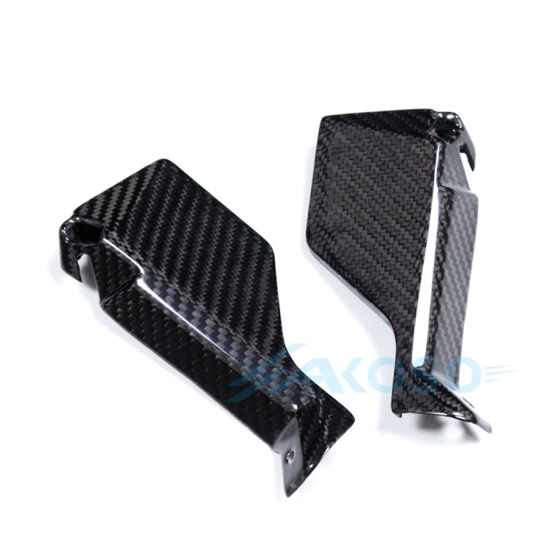 AKOSO 2009-2014 BMW S1000RR 3K Carbon Fiber Headlight Lower Side Fairing