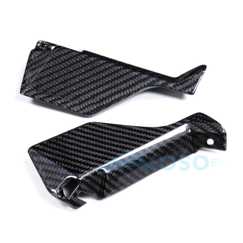 AKOSO 2009-2014 BMW S1000RR 3K Carbon Fiber Headlight Lower Side Fairing