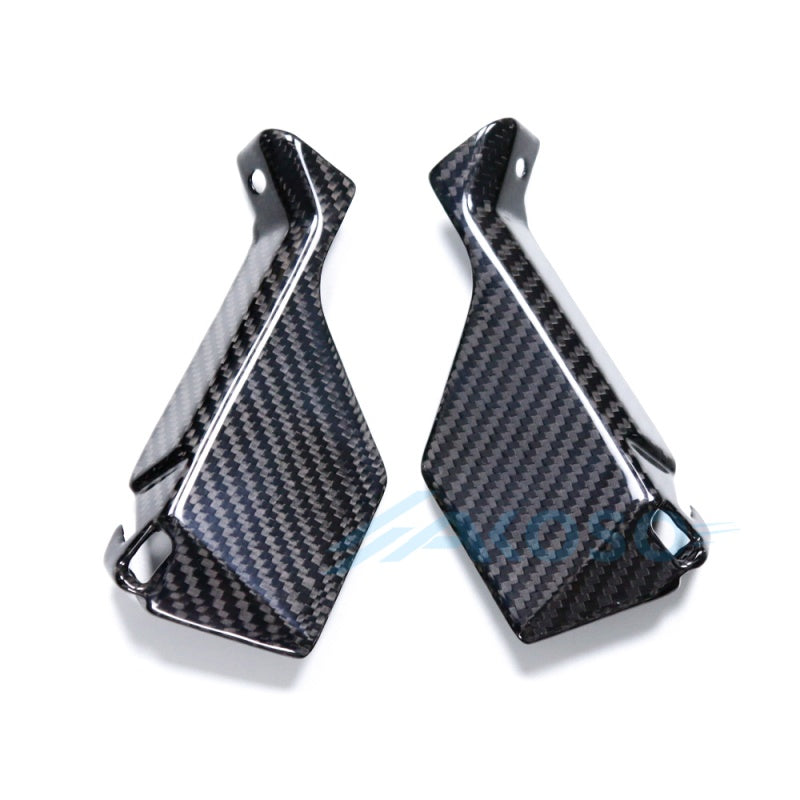 AKOSO 2009-2014 BMW S1000RR 3K Carbon Fiber Headlight Lower Side Fairing
