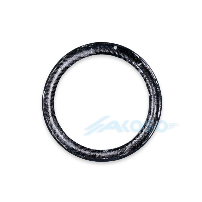 AKOSO Carbon Fiber Headlight Ring for Harley Davidson Softail Low Rider S ST 2022-2025