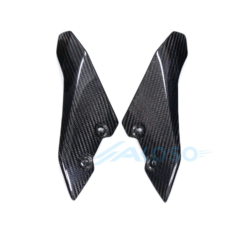 AKOSO 2016-2021 Yamaha MT-10 FZ-10 Carbon Fiber Windscreen Panel Front Fairing above Headlight