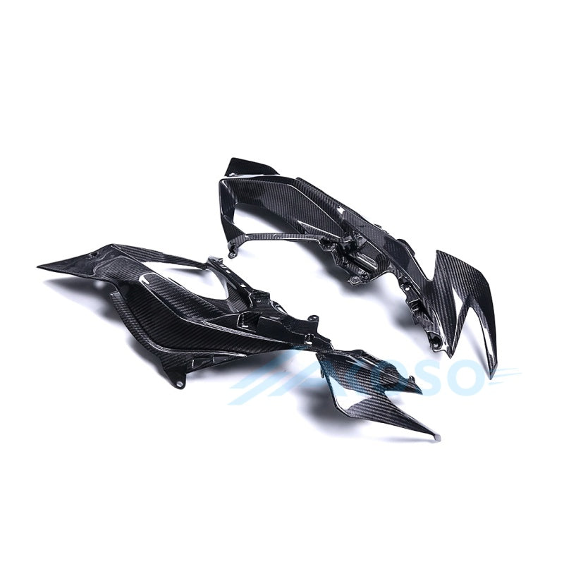 AKOSO 2019-2023 Kawasaki Ninja ZX-6R 636 Carbon Fiber Side Panels Inner