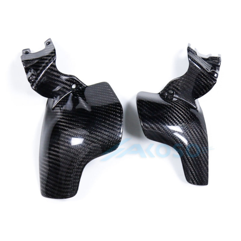 AKOSO Carbon Fiber Mid Frame Air Deflector Heat Shield for Harley Softail Breakout Street Bob Fat Bob Low Rider Fxbr 2018+
