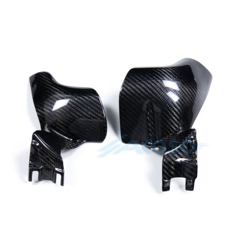 AKOSO Carbon Fiber Mid Frame Air Deflector Heat Shield for Harley Softail Breakout Street Bob Fat Bob Low Rider Fxbr 2018+