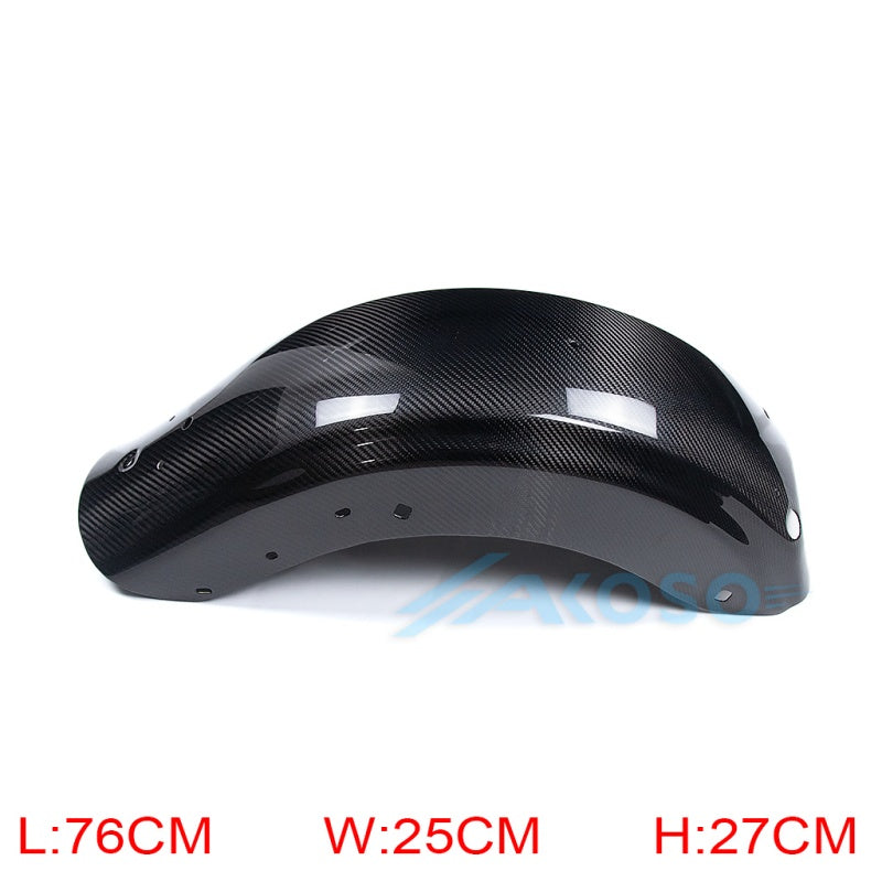AKOSO 2009-2024 Harley Touring Carbon Fiber Rear Fender Hugger for Road King CVO Electra Glide Street Glide FLHR