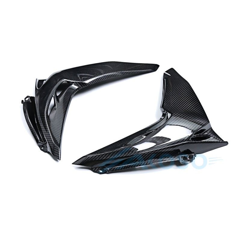 AKOSO 2014+ Kawasaki Z1000 Carbon Fiber Side Panels Fairing