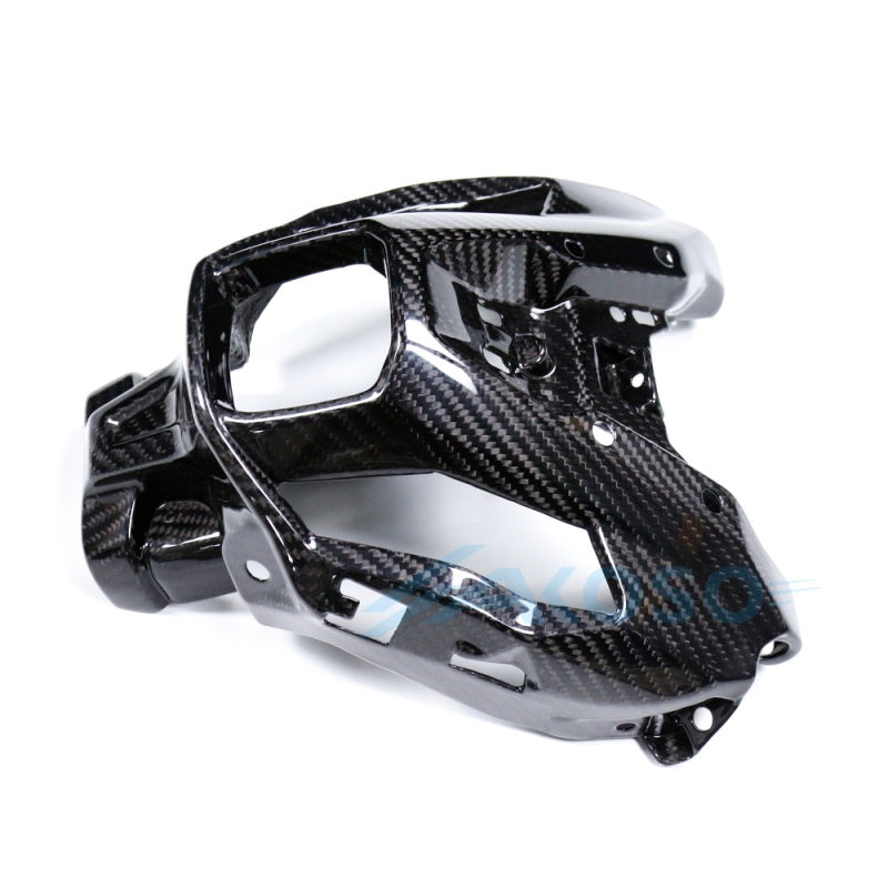 AKOSO 2021-2024 Yamaha MT07 FZ07 Carbon Fiber Front Upper Fairing Headlight Cover
