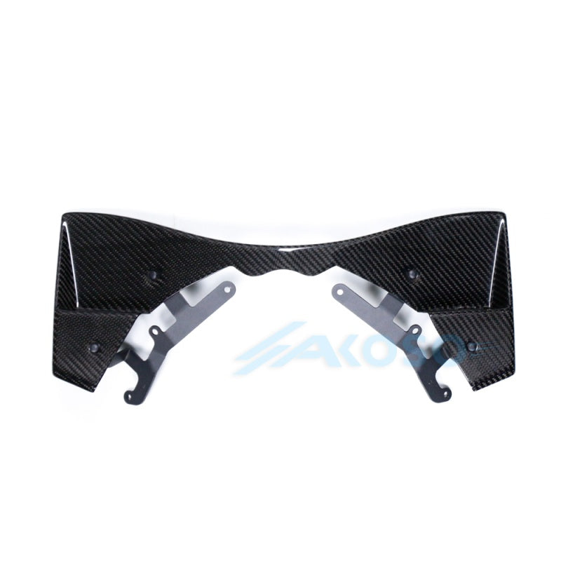 AKOSO 2017-2025 Suzuki GSXR1000 Carbon Fiber GP Frontal Downforce Spoilers Winglets