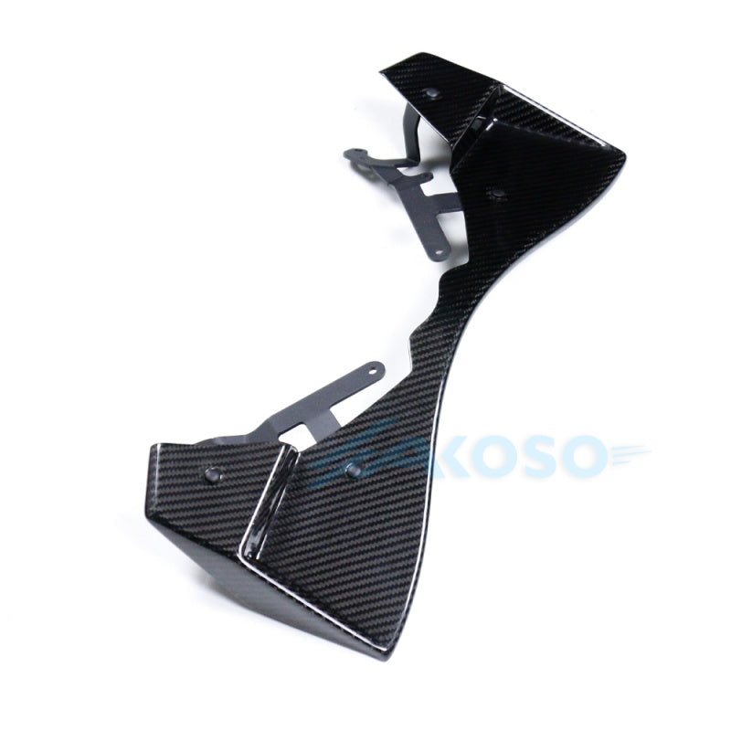 AKOSO 2017-2025 Suzuki GSXR1000 Carbon Fiber GP Frontal Downforce Spoilers Winglets