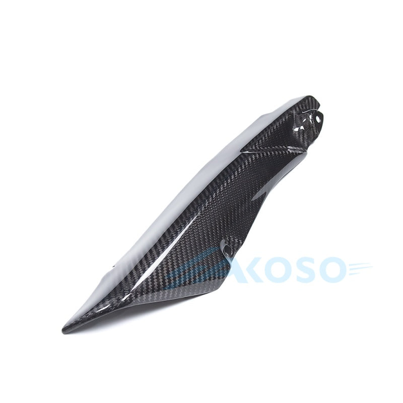 AKOSO Carbon Fiber Belt Chain Lower Cover for Yamaha TMAX 530 2017-2019 and TMAX 560 2020-2025