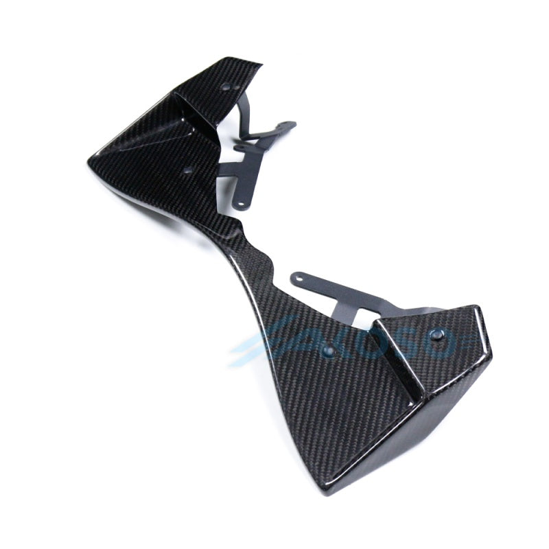 AKOSO 2017-2025 Suzuki GSXR1000 Carbon Fiber GP Frontal Downforce Spoilers Winglets