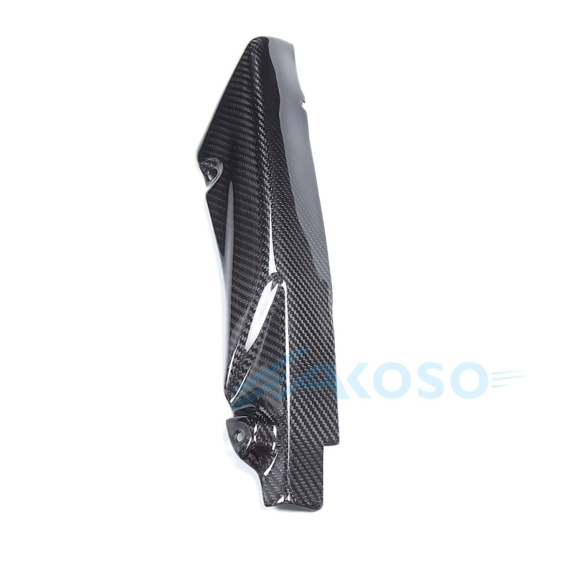 AKOSO Carbon Fiber Belt Chain Lower Cover for Yamaha TMAX 530 2017-2019 and TMAX 560 2020-2025