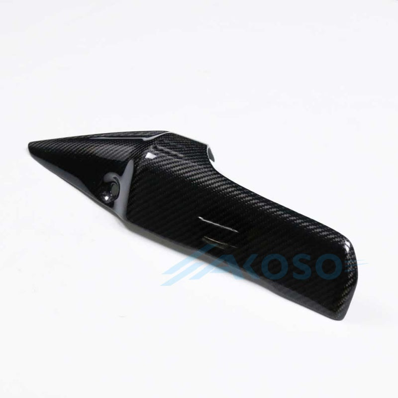 AKOSO 2019+ Kawasaki Ninja ZX-6R 636 Carbon Fiber Exhaust Pipe Guard Cover