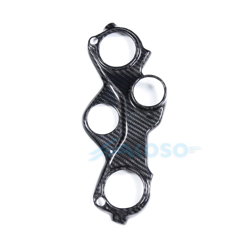 AKOSO BMW S1000RR 2019-2025 100% Dry Carbon Fiber Ultra Light Upper Top Triple Clamp Cover