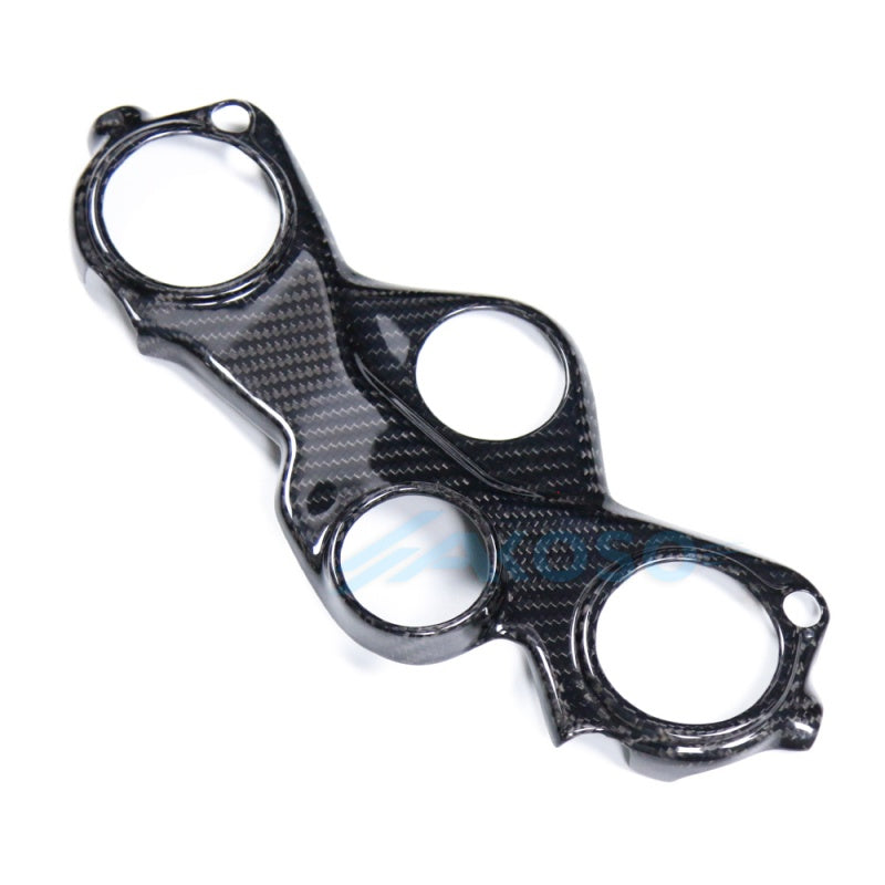 AKOSO BMW S1000RR 2019-2025 100% Dry Carbon Fiber Ultra Light Upper Top Triple Clamp Cover