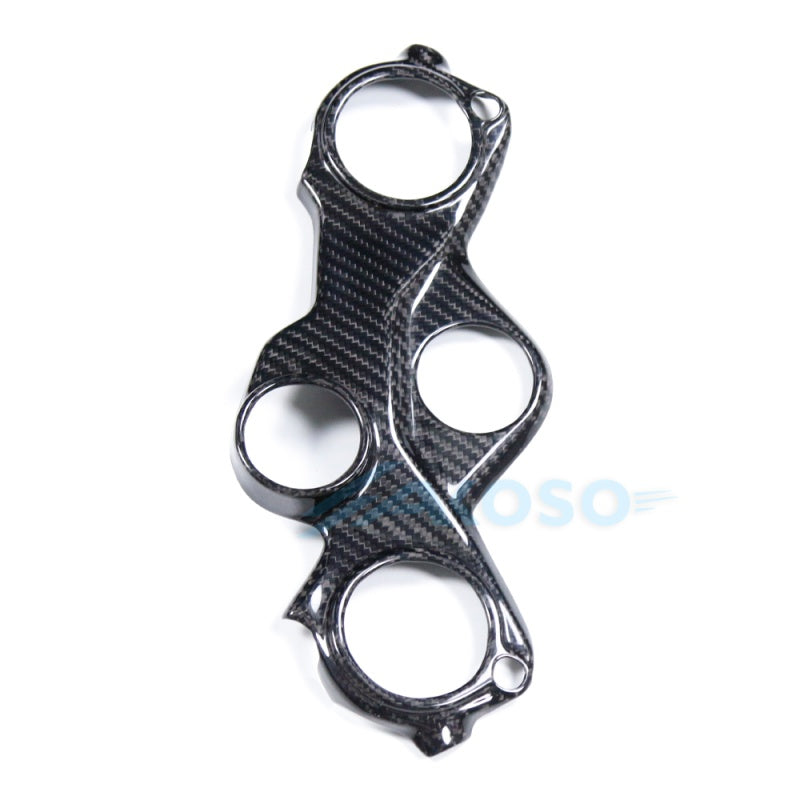 AKOSO BMW S1000RR 2019-2025 100% Dry Carbon Fiber Ultra Light Upper Top Triple Clamp Cover