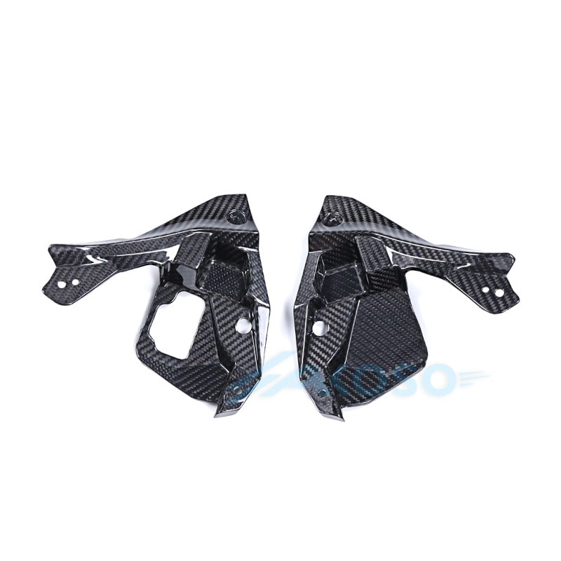 AKOSO 2014-2017 Yamaha FZ-07 MT-07 100% Carbon Fiber Inner Panels Fuel Tank