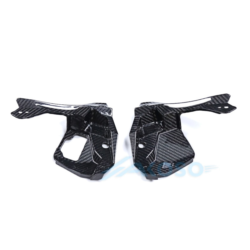 AKOSO 2014-2017 Yamaha FZ-07 MT-07 100% Carbon Fiber Inner Panels Fuel Tank