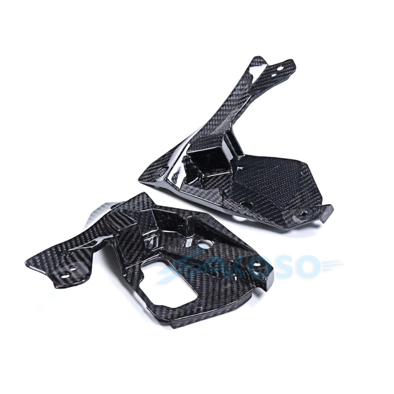 AKOSO 2014-2017 Yamaha FZ-07 MT-07 100% Carbon Fiber Inner Panels Fuel Tank