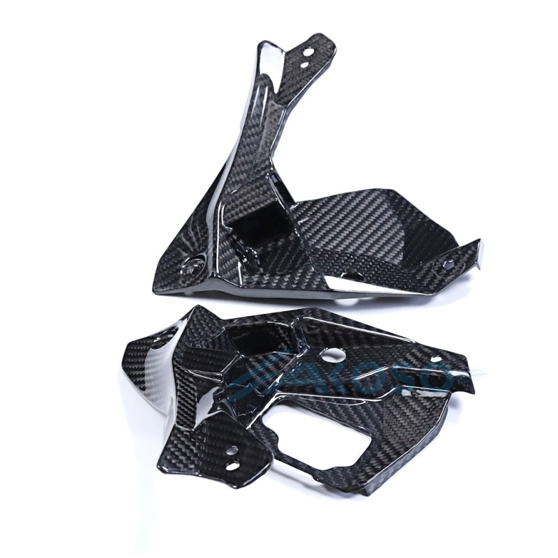AKOSO 2014-2017 Yamaha FZ-07 MT-07 100% Carbon Fiber Inner Panels Fuel Tank
