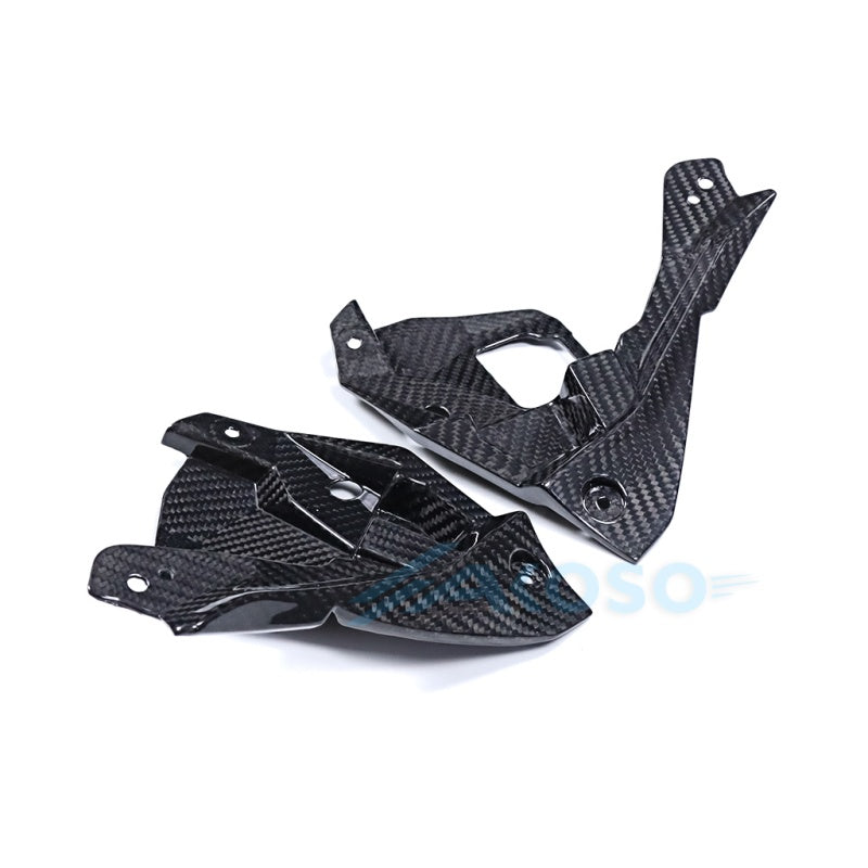 AKOSO 2014-2017 Yamaha FZ-07 MT-07 100% Carbon Fiber Inner Panels Fuel Tank