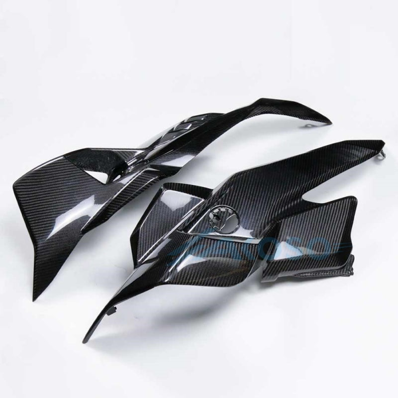 AKOSO 2025 BMW S1000RR Carbon Fiber Front Upper Side Panel Winglets Fairing Kit