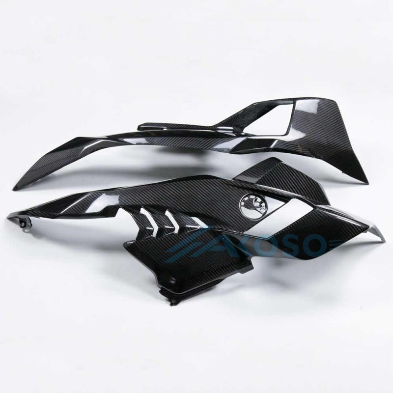 AKOSO 2025 BMW S1000RR Carbon Fiber Front Upper Side Panel Winglets Fairing Kit