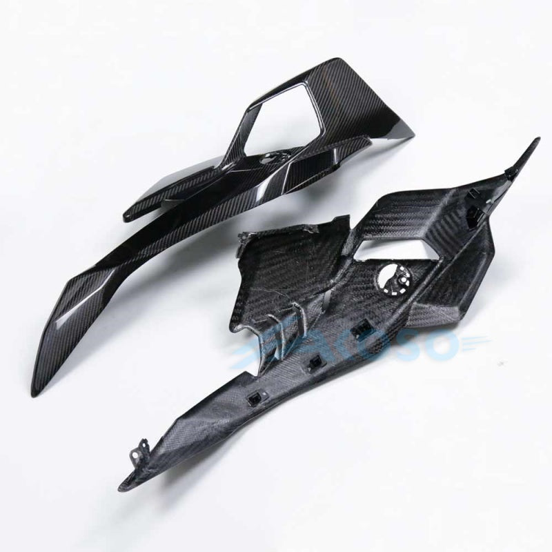 AKOSO 2025 BMW S1000RR Carbon Fiber Front Upper Side Panel Winglets Fairing Kit