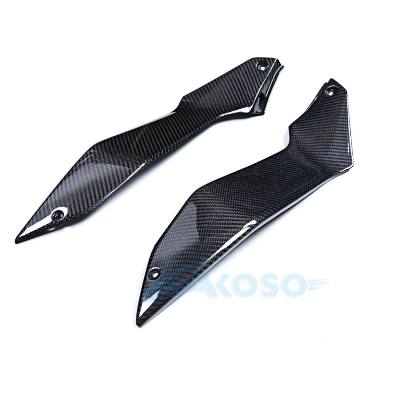 AKOSO 2021+ Kawasaki Z H2 100% Carbon Fiber Rear Seat Side Panels