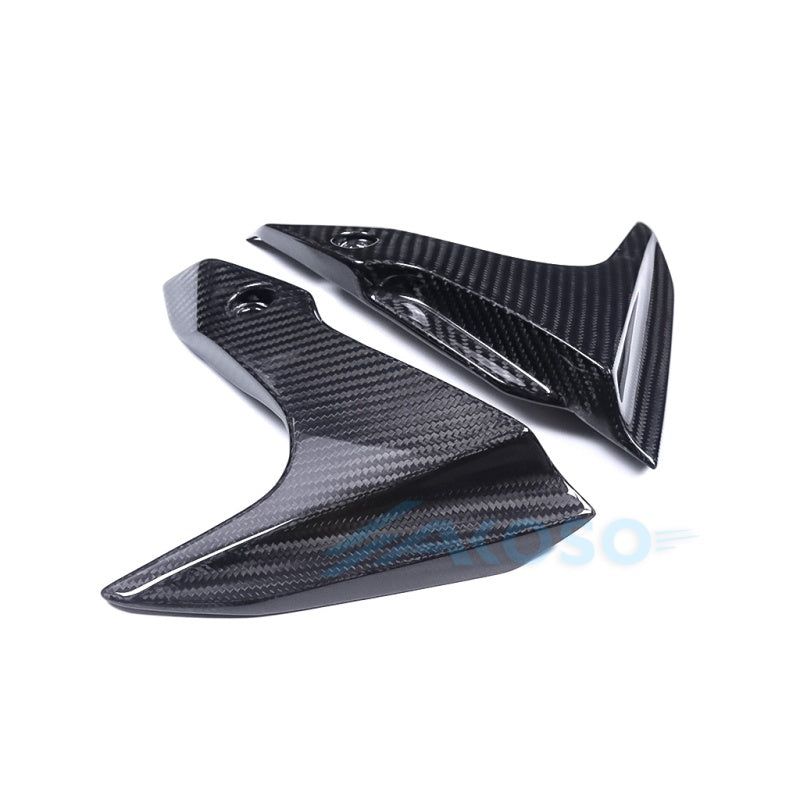 AKOSO Yamaha MT07 MT-07 2014-2017 Carbon Fiber Front Fender Side Panels