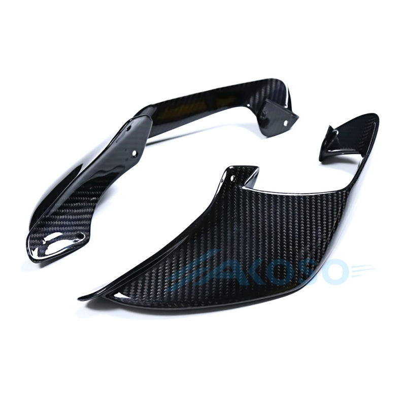 AKOSO 2020+ Yamaha YZF R1 R1M Carbon Fiber Winglet Fixed Wind Wing Aerodynamic