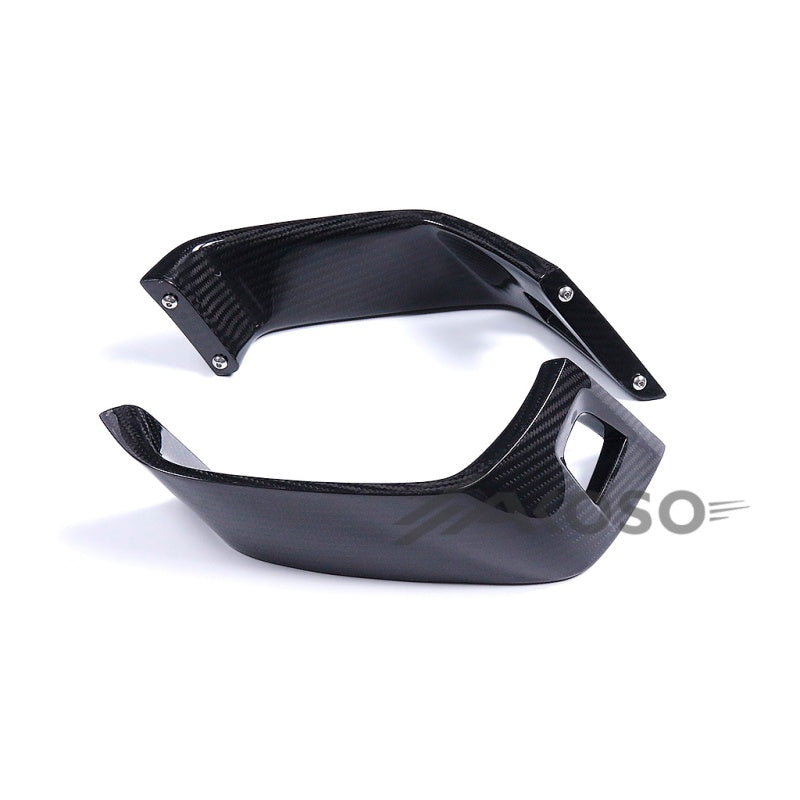 AKOSO 2021-2024 Kawasaki ZX10R ZX-10R Full Carbon Fiber Winglet Spoiler Aerodynamic Fairing Wing Kit